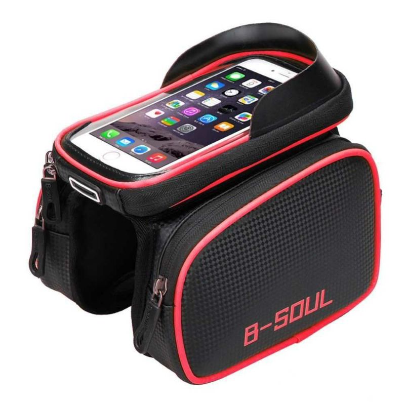 B-SOUL Tas Sepeda Waterproof Smartphone 6.2 Inch 