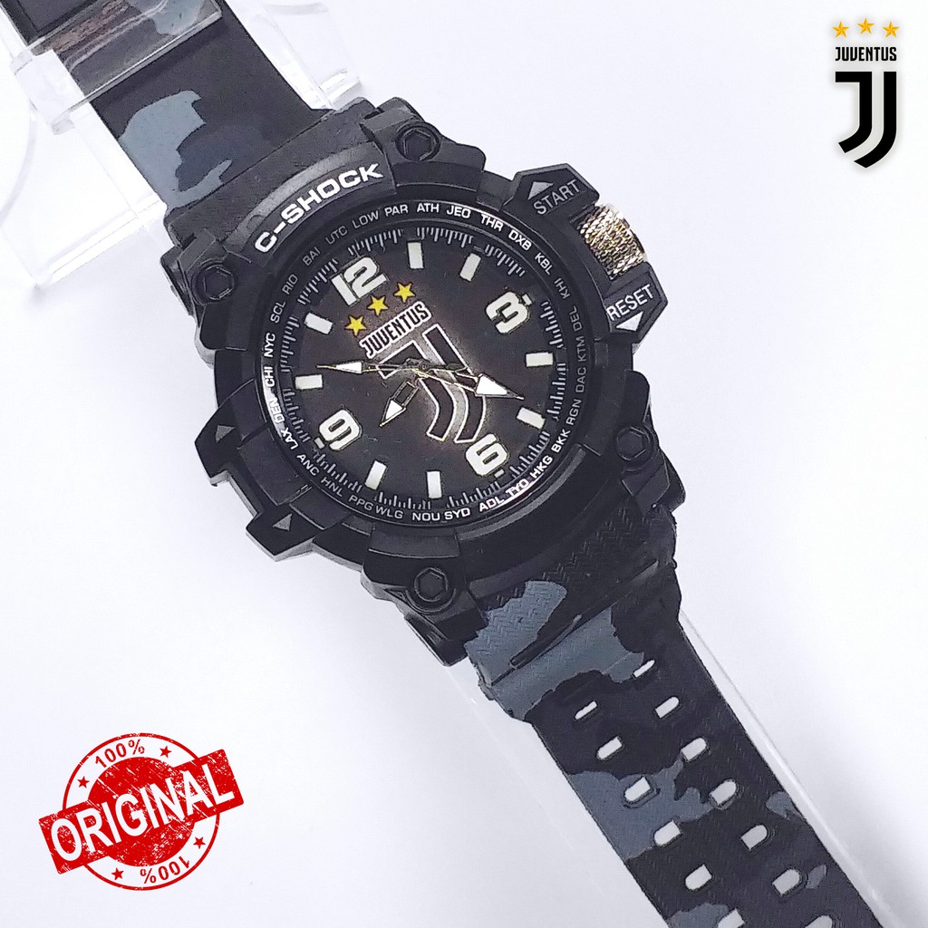 [SPECIAL EDITION] Jam Tangan Juventus Army Hitam