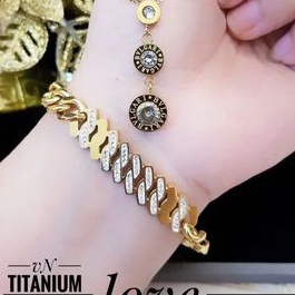 TiTanium Set gelang kalung R03