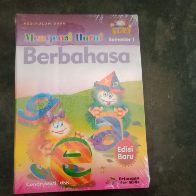 buku TK 1set penerbit Erlangga