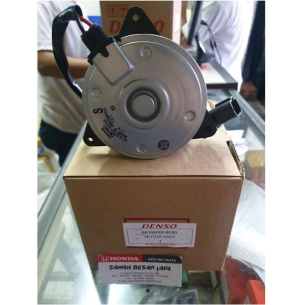 Motor Dinamo Extra Ekstra Fan Kipas Radiator Honda CRV RE Gen 3 Denso RE Bongkok 2000 2400 cc 2.0 2.