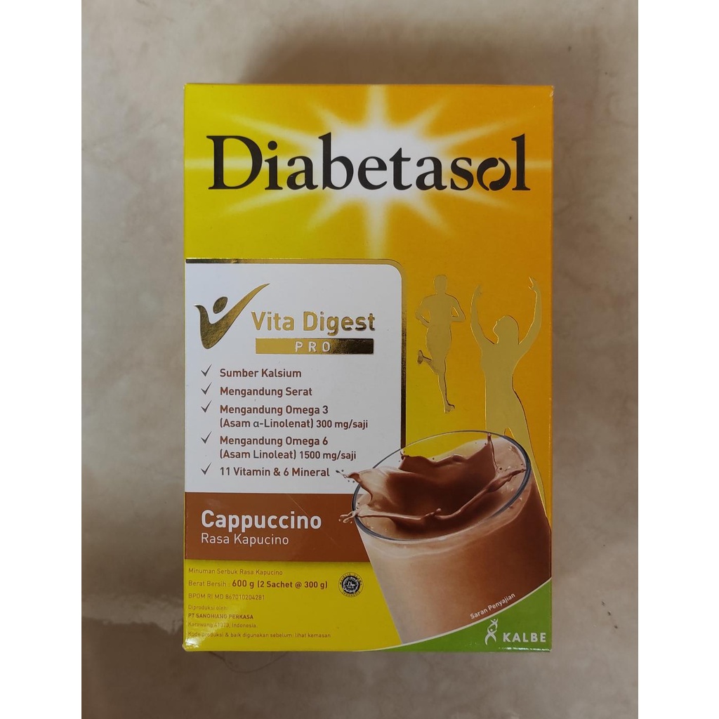

DIABETASOL CAPPUCCINO 2 X 300 gr
