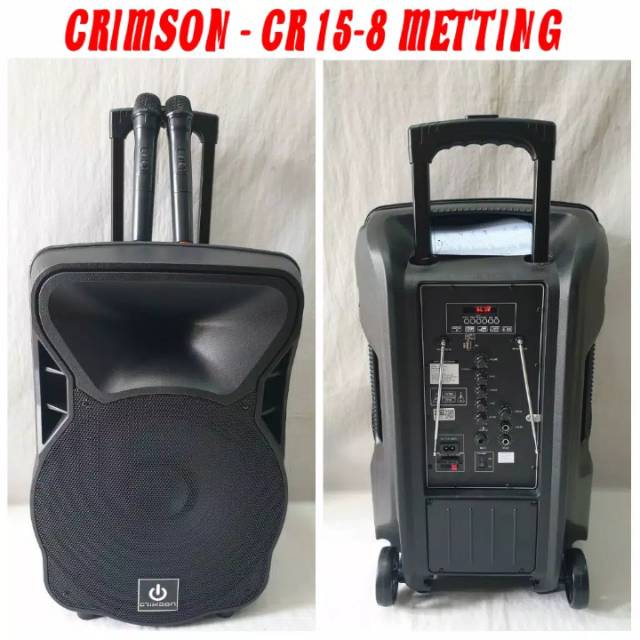 Speaker Meeting Crimson CR 15-8

Speaker 15 inch speaker 600 watt