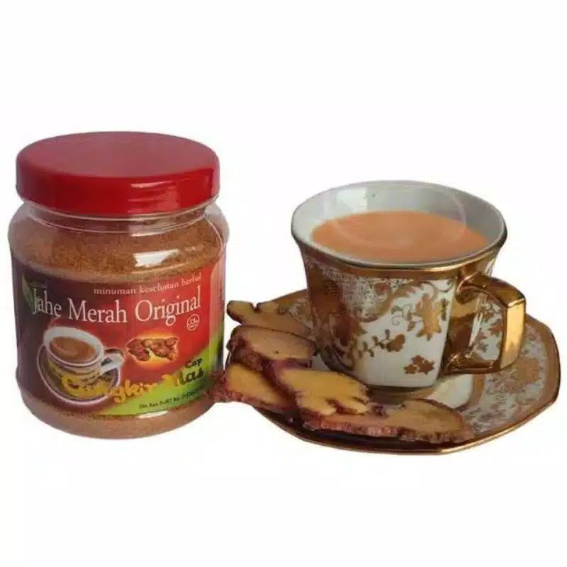 

Jahe Merah Original Cap Cangkir Mas Toples - Minuman Kesehatan Herbal