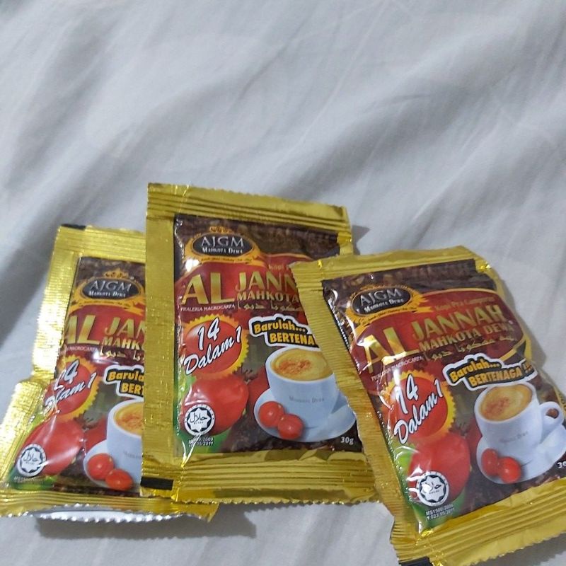 

Eceran Al Jannah Mahkota Dewa (3sachet)