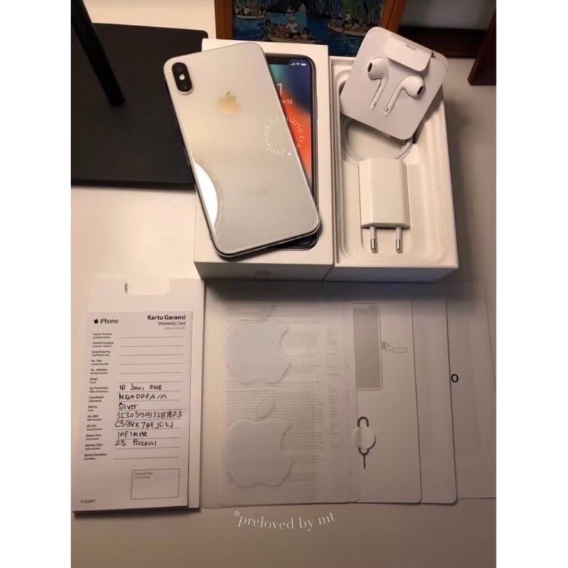 iphone x 64GB garansi imei permanen