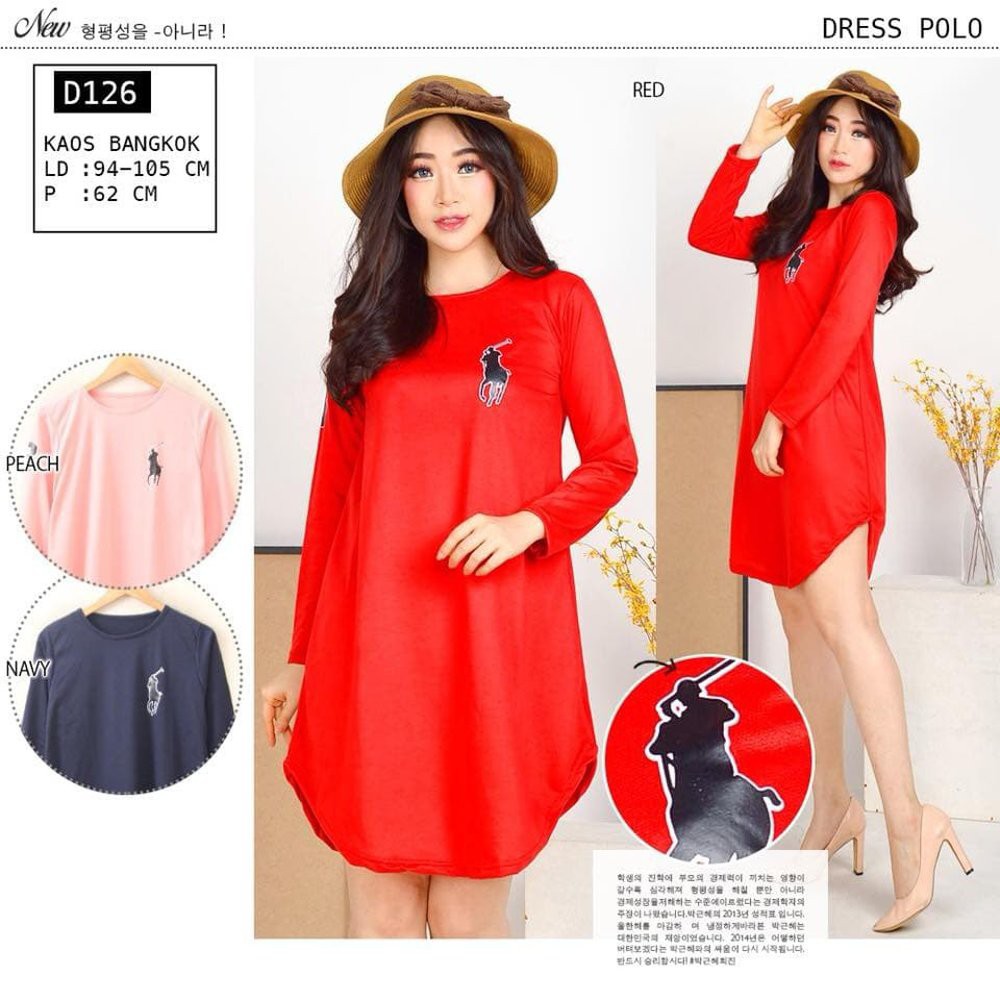 Termurah  Dress Polo Import Bangkok