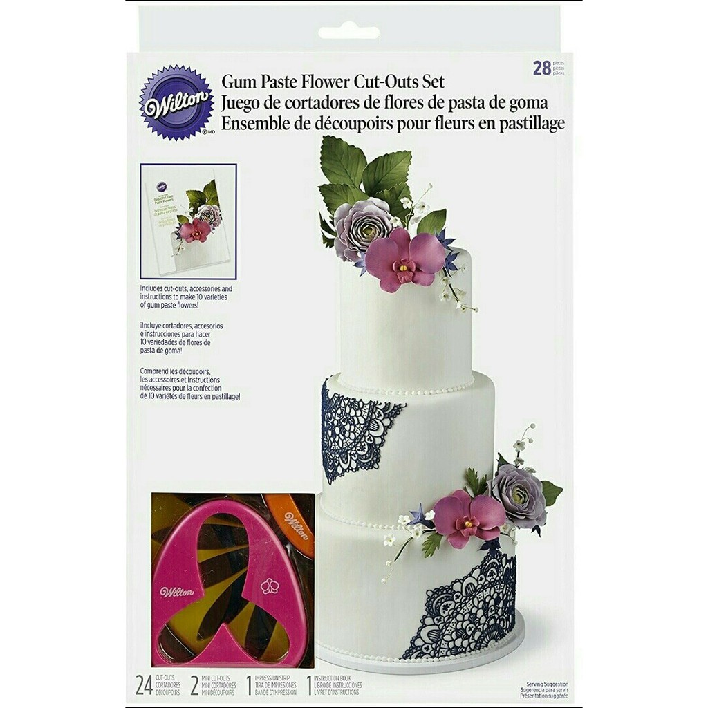 

Wilton Gum Paste Cutter Set-28