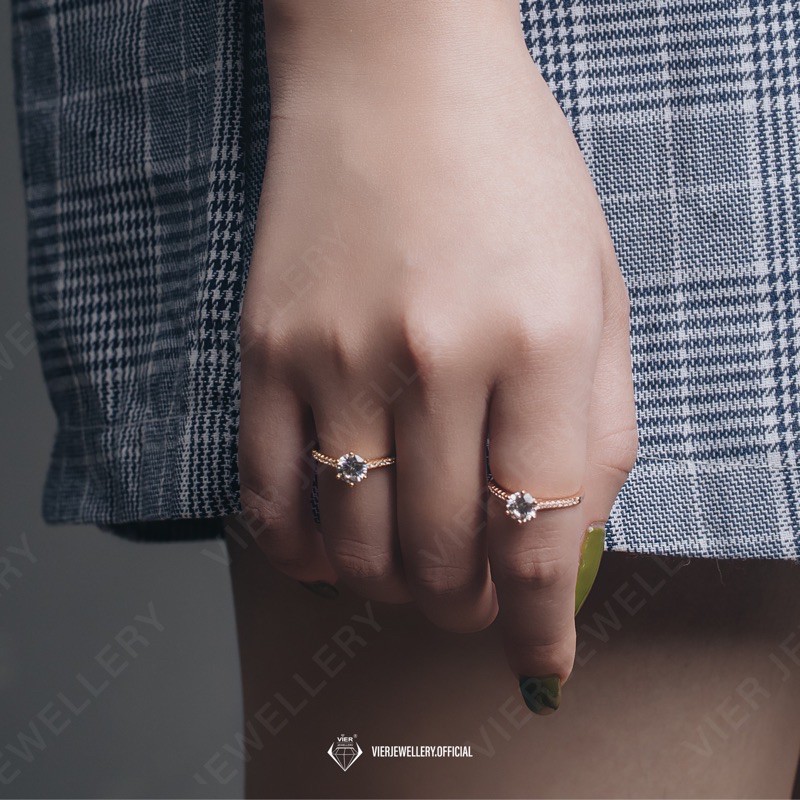 Vier Jewellery Wynn Eiditon Ring 10138 / Cincin Replika Berlian