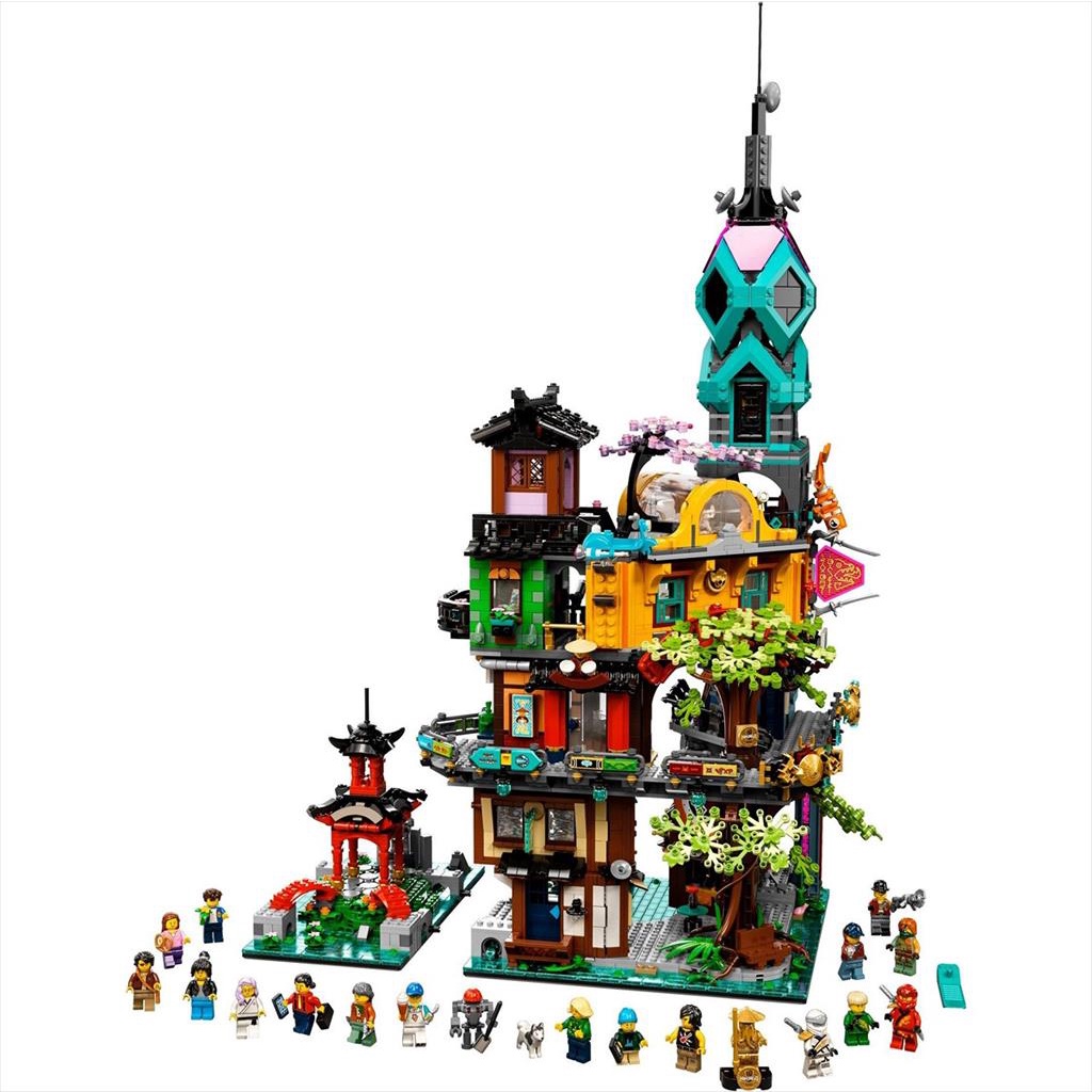 LEGO Exclusive 71741 Ninjago City Gardens