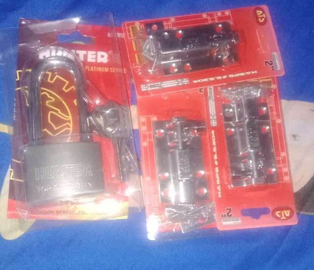 Gembok Pagar Rumah Besi 50 L Hunter