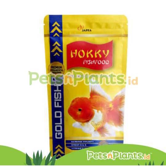 Hokky Gold Fish Makanan Ikan Mas Koki Balance Nutrition 100 GR