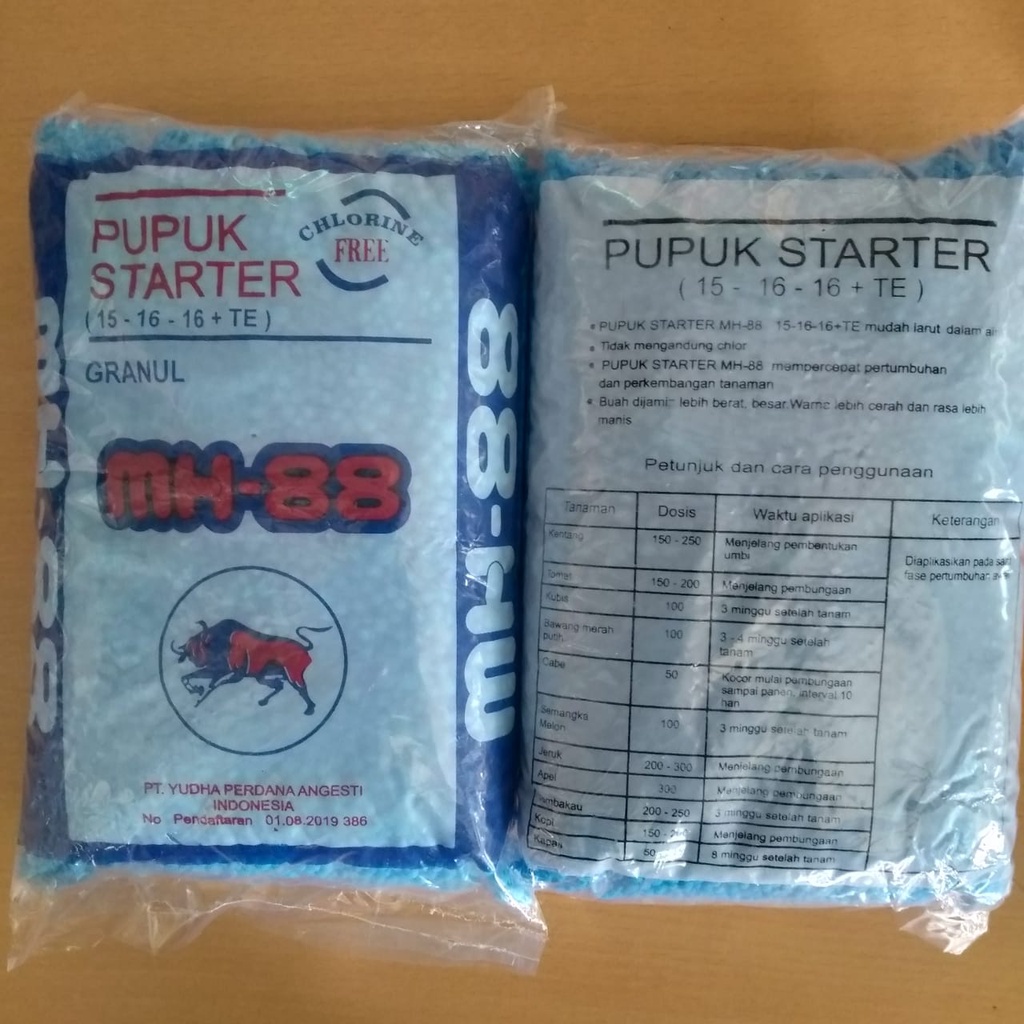 Pupuk npk 16 16 16 Kepala Sapi 1 kg