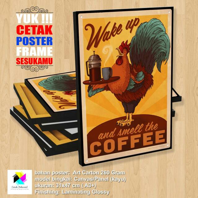 POSTER FRAME, POSTER BINGKAI, POSTER VECTOR A3+ | Shopee ...