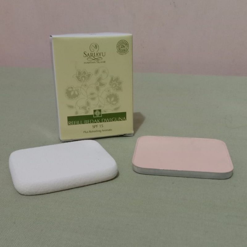 bedak Refill Sariayu dwiguna