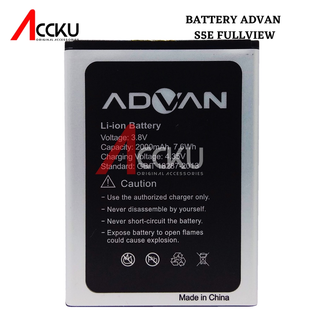 BATTERY ADVAN S5E FULL VIEW BATRE BATERAI ADVAN S5E FULL VIEW ORI 99