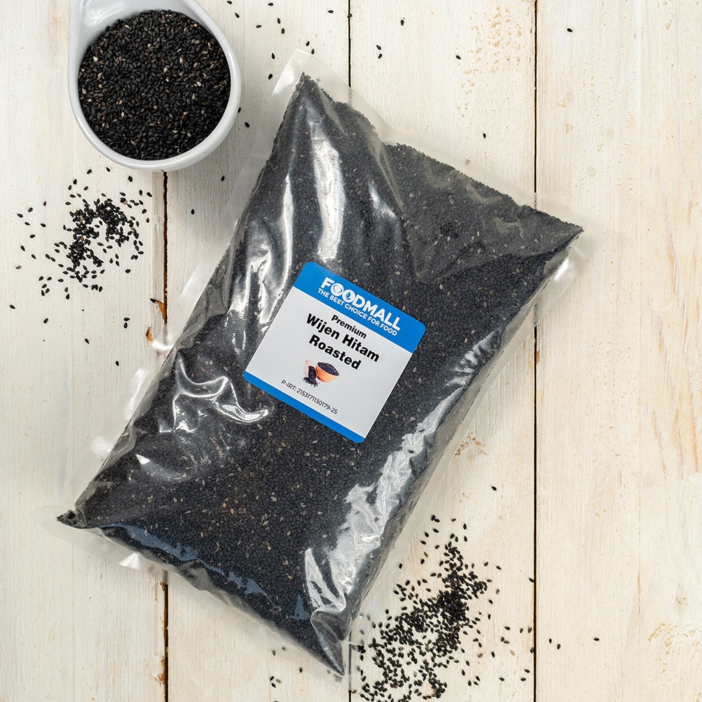 Wijen Hitam PANGGANG 1 KG / ROASTED