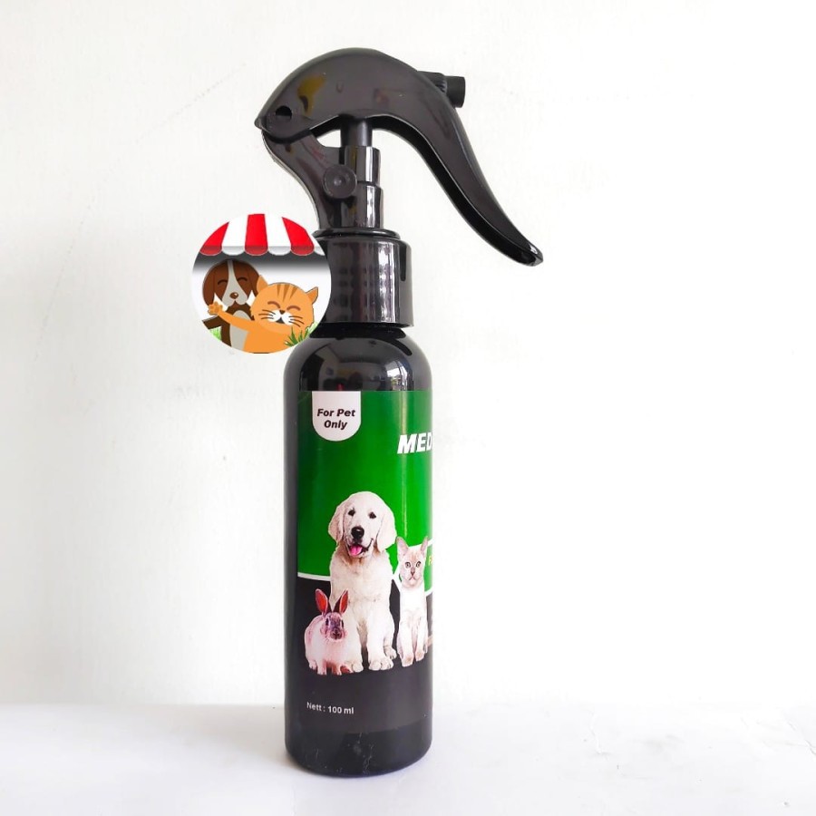 Medisafe Flea &amp; Tick Spray Obat Kutu Anjing Kucing Kelinci Botol 100ml