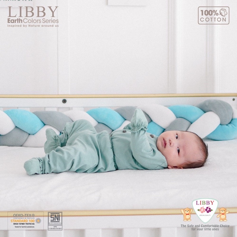 Libby Topi / STK Sarung tangan kaki Earth Comfy set cotton