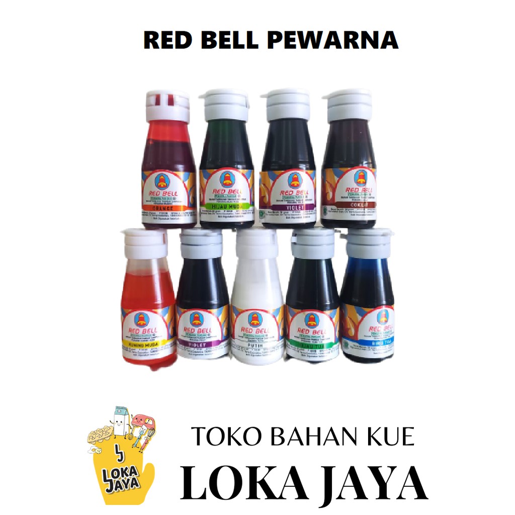 

RED BELL PEWARNA MAKANAN 30 GR