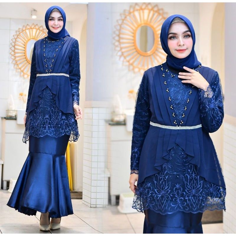 SETELAN KEBAYA TULLE MANAYA/REALPICT KEBAYA MODERN/BY PB