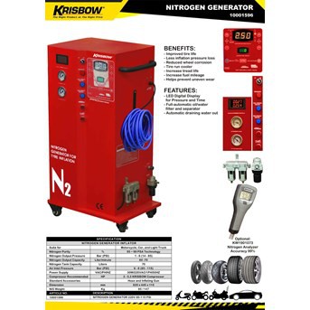 NITROGEN GENERATOR 220V 85-115 PSI KRISBOW 10001596