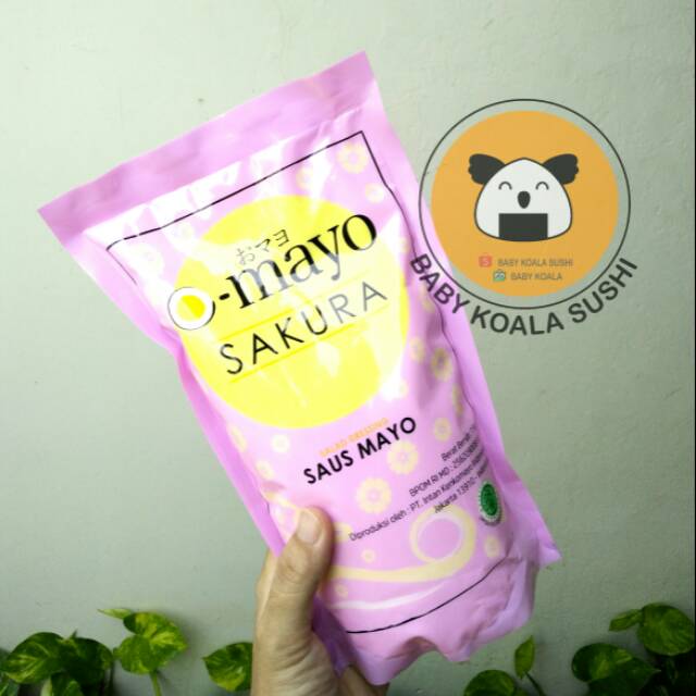 OMAYO Sakura Mayo Ala Jepang 1 Kg Halal | Mayonnaise Original