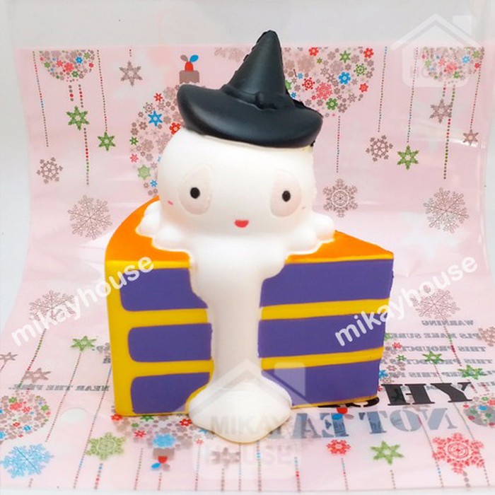 Squishy Murah Colourfull Shortcake Glow In The Dark