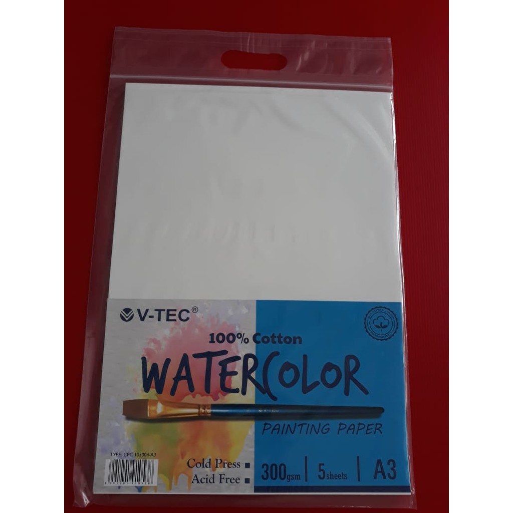 

VTEC WATERCOLOR PAINTING PAPER CPC103004A3