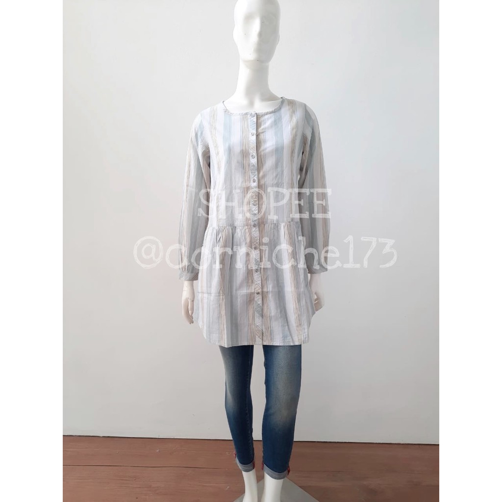 Corniche Rafa Blouse Blue - TI231264