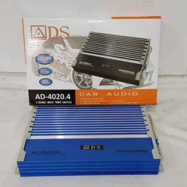 Power mobil ADS 4020 audio mosfet amplifier 4 channel 4 ch ADS 4020.4