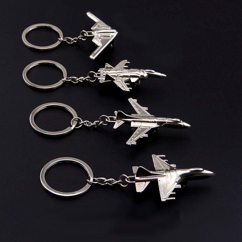 Lanfy Logam Populer New Arrival Gantungan Kunci Aviation Keychain Model Pesawat Gantungan Kunci