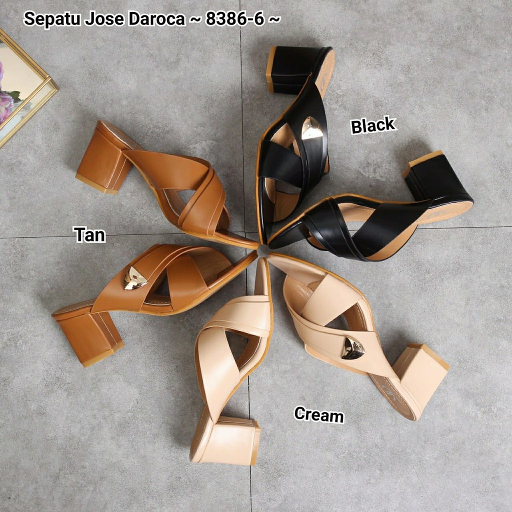 Sepatu JOSE DAROCA Mule Shoes Series 8386-6 / Sepatu wanita / sendal wanita