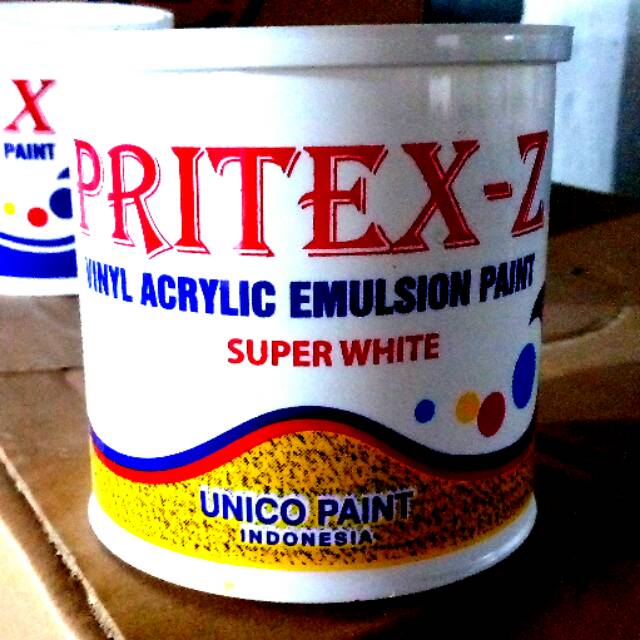 

Cat Tembok - Cat Dinding - Cat Air Pritex isi 4 kg