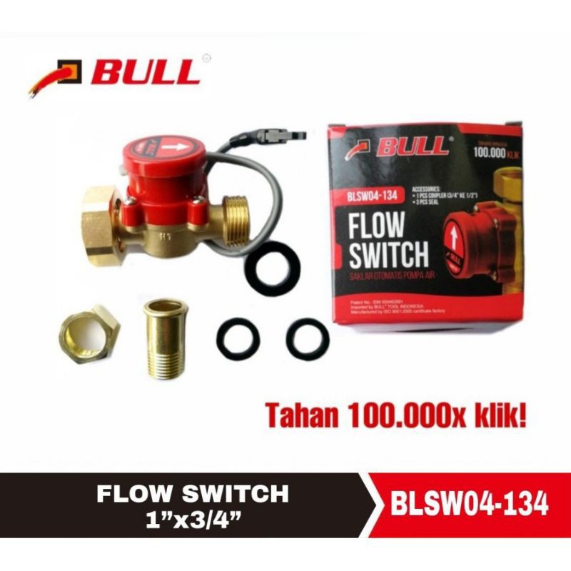 Flow switch pompa air BULL BLSW04-134 saklar otomatis