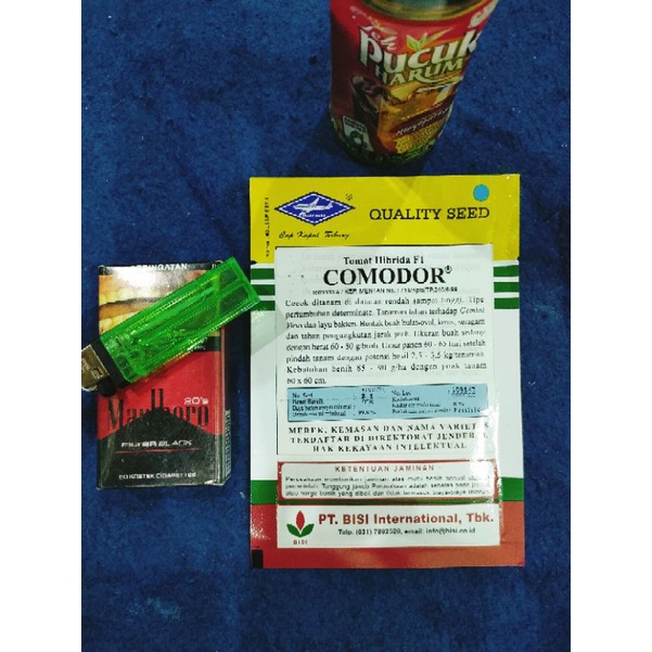 Tomat Comodor F1 Hibrida Tahan Virus Buah Lebat Kemasan 5gr Original Pabrik