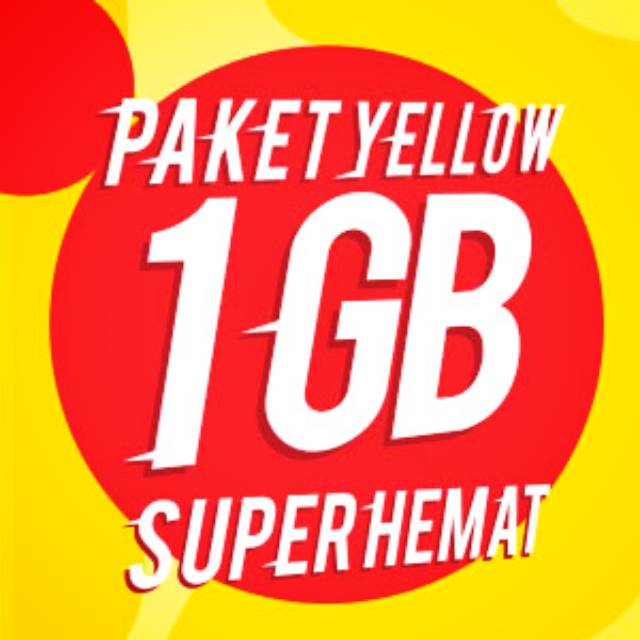 Paket yellow 1GB indosat