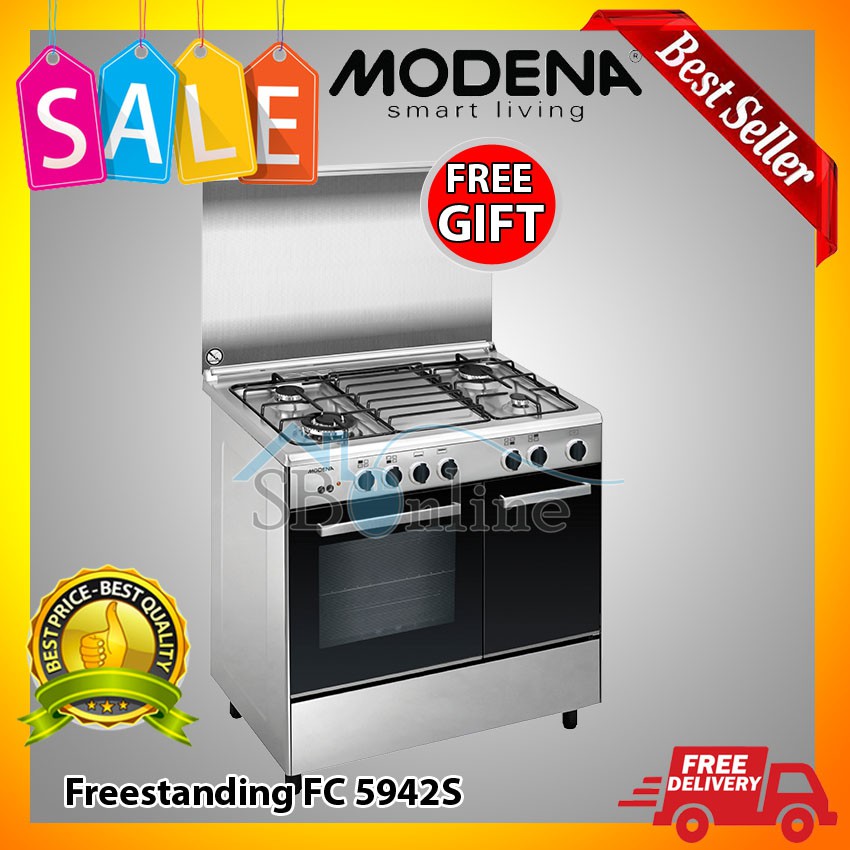 Freestanding Cooker Modena CARRARA FC 5942 S Stainless