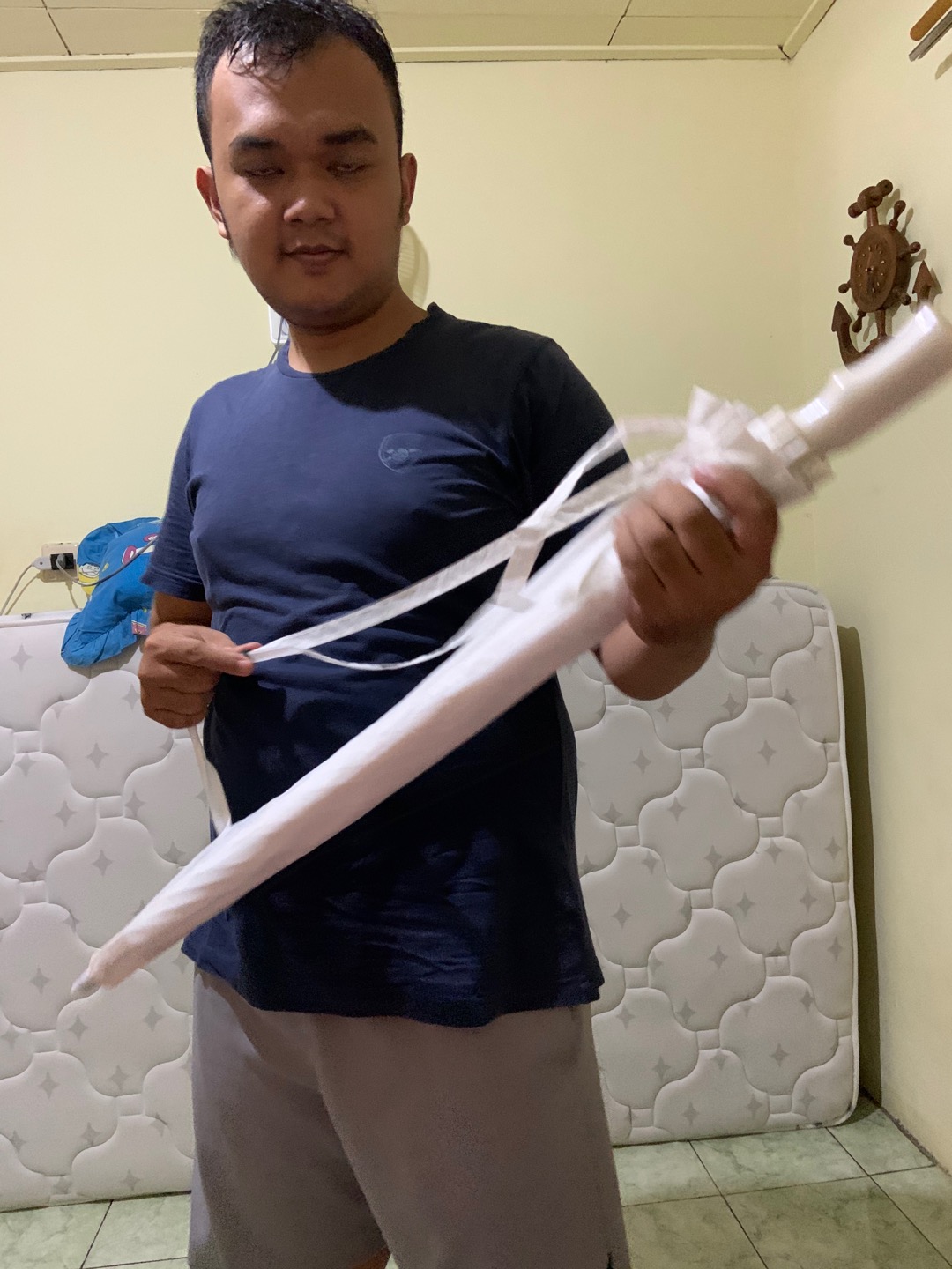 Payung Golf Besar Putih Polos