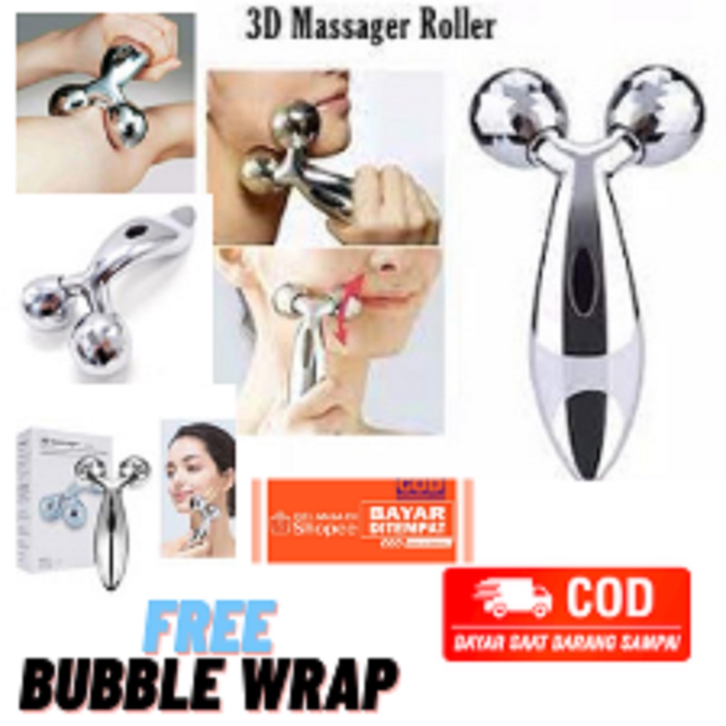 3D Massager Alat Relaksasi Pijat Terapi Pengencang Wajah