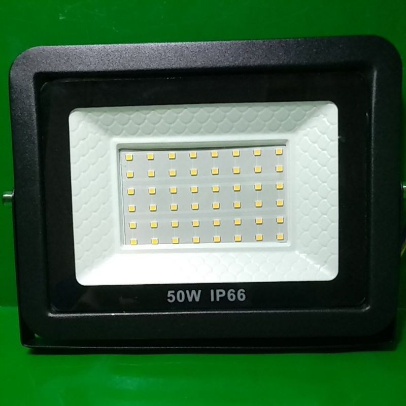 LAMPU SOROT LED 50W KUNING &amp; PUTIH