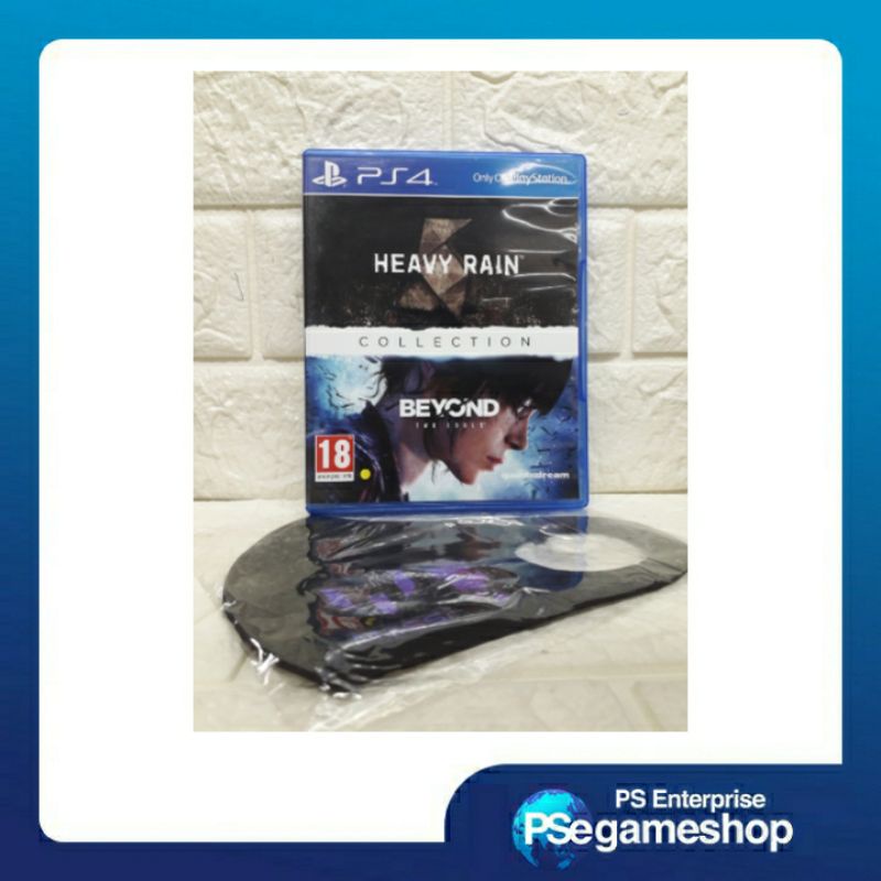 Ps4 heavy rain and beyond: two souls collection - R2 / Eng ( preloved ) + Bonus