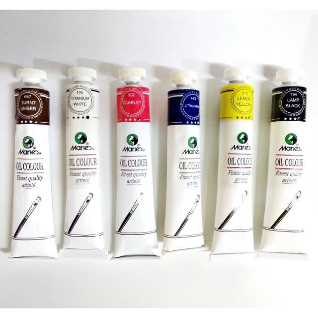 Jual Cat minyak maries 50ml O-1050B Oil colour Indonesia|Shopee Indonesia