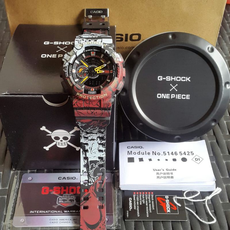 TERBARU..TERMURAH..TERLARIS Casio G-Shock tipe GA110. Seri one piece dan dragon ball