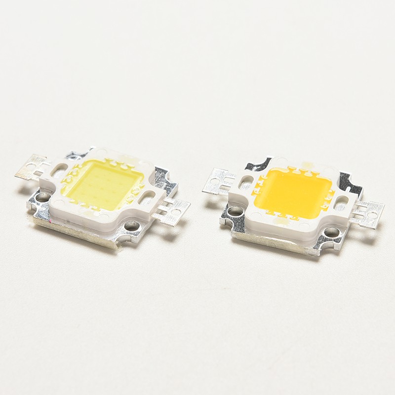 Xoxcod Chip Lampu Sorot Led SMD 10W High Power 30Mil Warna Warm White