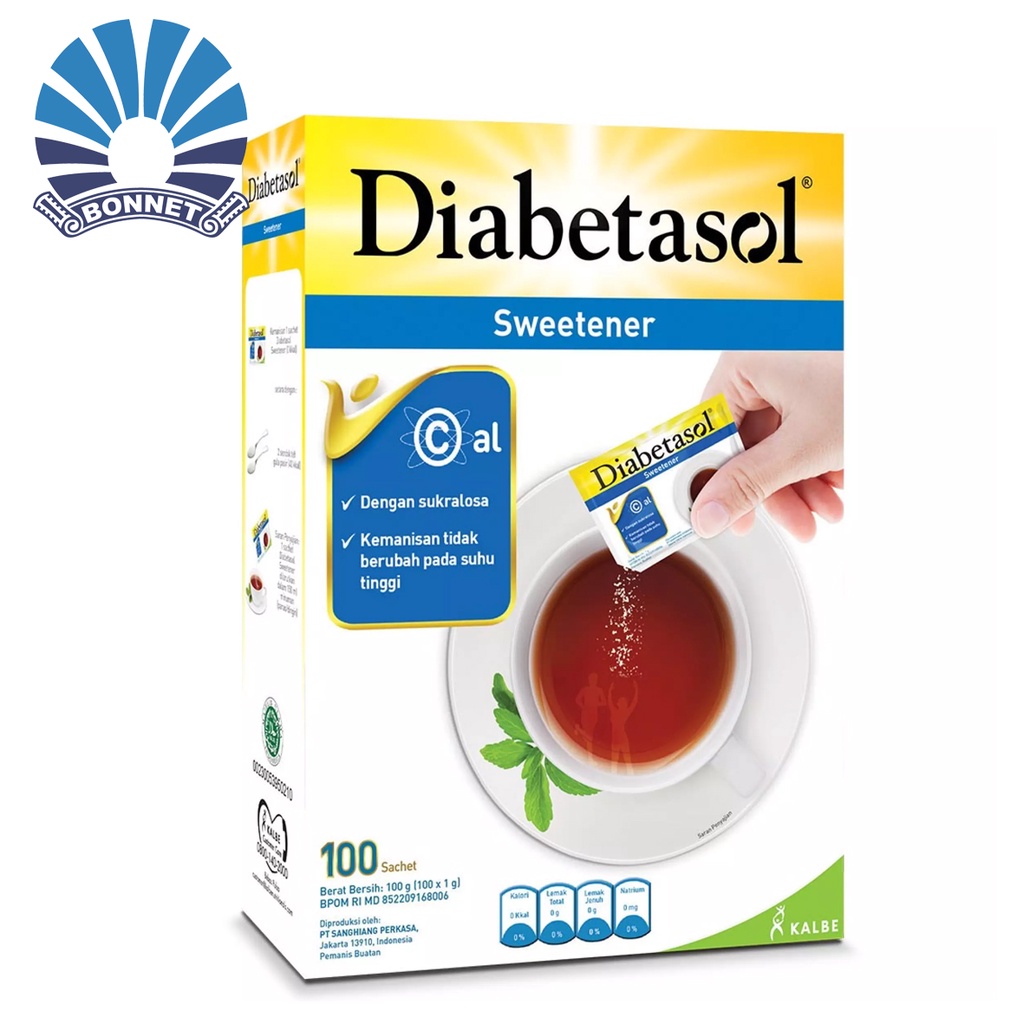

Diabetasol Sweetener 100's x 1.5gr 8992802030083