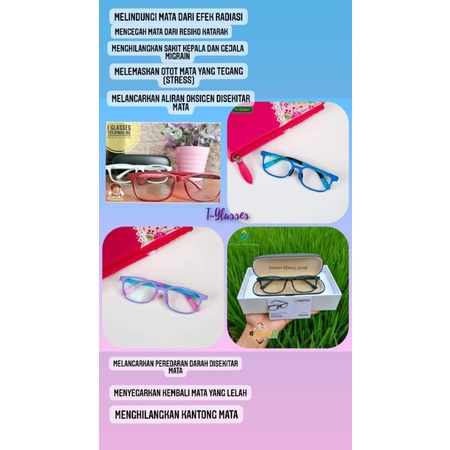 I-Glasses - Kacamata anti radiasi