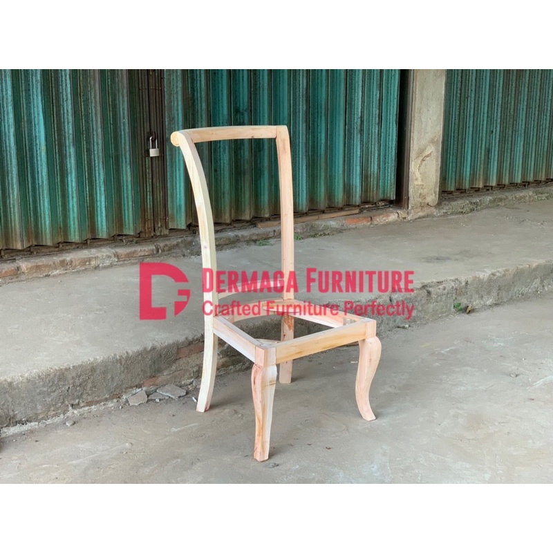 KURSI MAKAN BUNGKUS GARENGAN KAYU MAHONI SOFA KURSI PELMINAN DEKORASI RUANGAN KURSI TAMU KURSI MAKAN