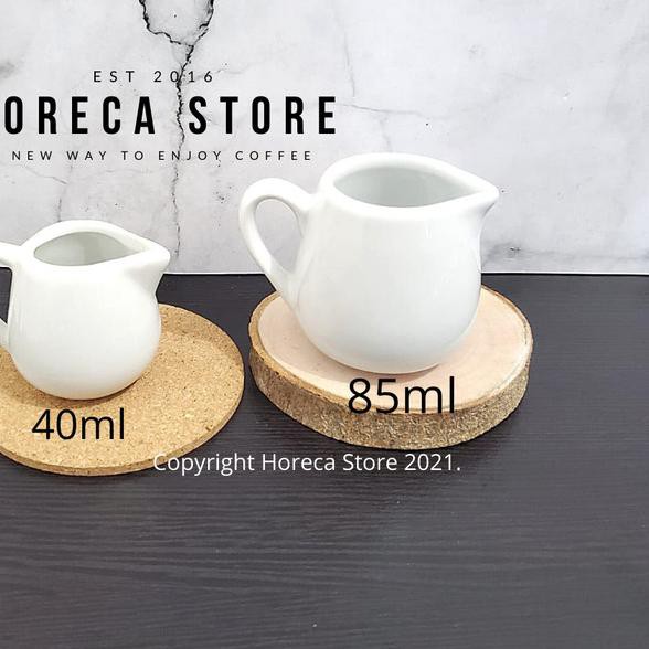 ✵ Creamer Pot Gula ukuran 70ml dan 120ml. Wadah gula cair - 45ml ➲