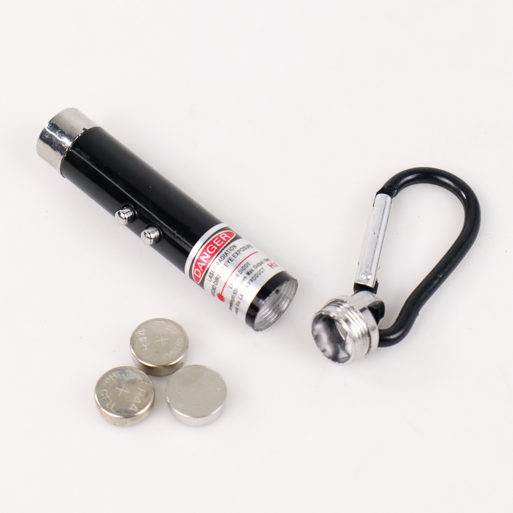 COD Laser 3 in 1 Red Laser Pointer 1mw 650nm + Flashlight &amp; UV - A-LPP-006 - Black